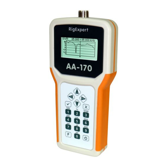 RigExpert AA-170 Bedienungsanleitung