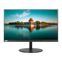 Lenovo ThinkVision T24i-19 Bedienungsanleitung