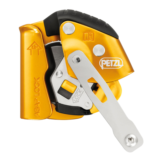 PETZL ASAP LOCK Gebrauchsanweisung