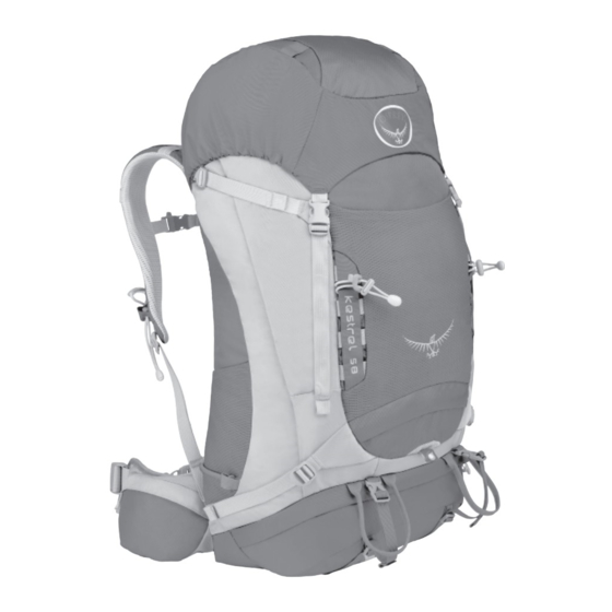Osprey Kestrel 48 Benutzerhandbuch