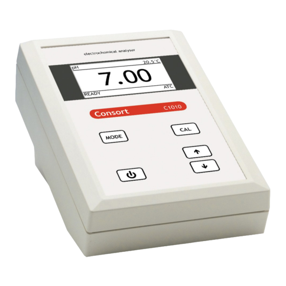 Consort C1020 Anleitung