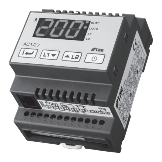 LAE electronic AC1-27 Bedienungsanleitung