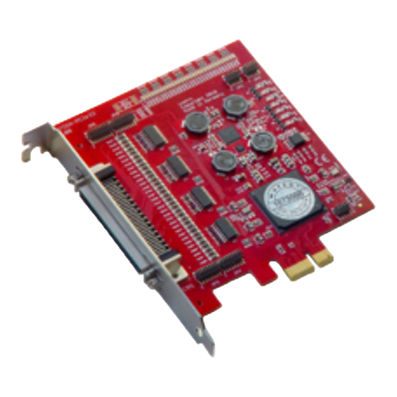 Wasco OPTOIN-PCIe32STANDARD Handbuch