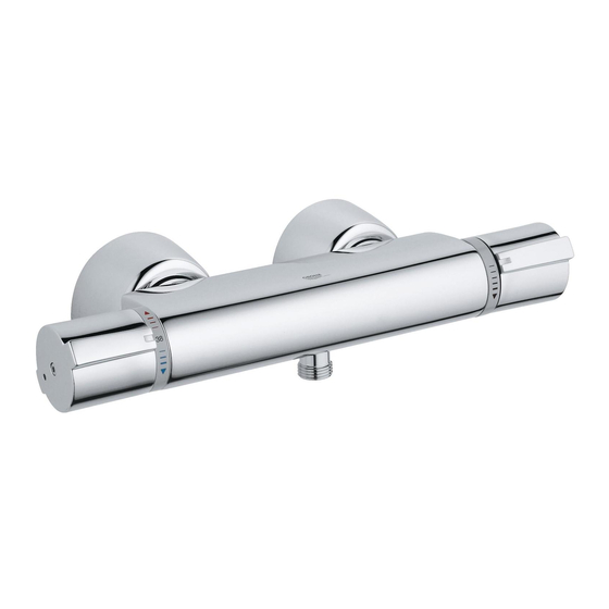 Grohe Grohtherm 2000 Special series Montageanleitung