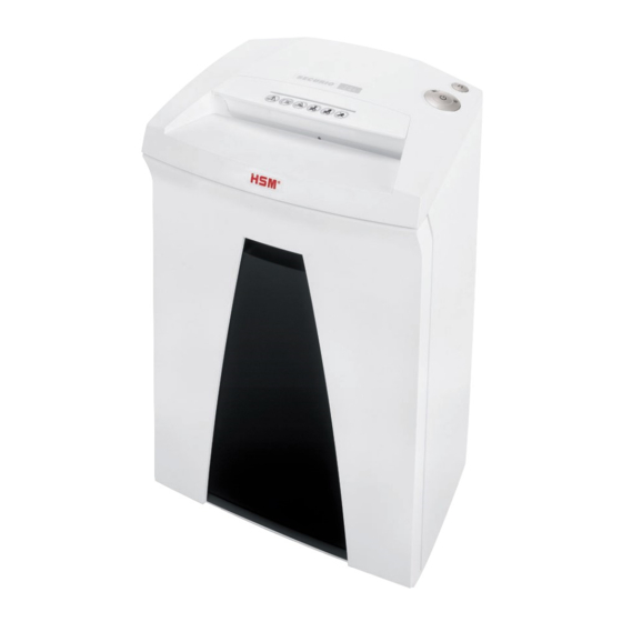 HSM SECURIO B 24 Betriebsanleitung