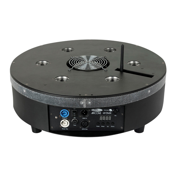showtech Aircone Q6 WDMX Handbuch