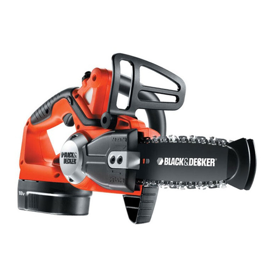 Black & Decker GKC1817L Anweisungen