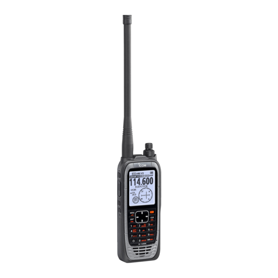 Icom IC-A25NE Betriebsanleitung