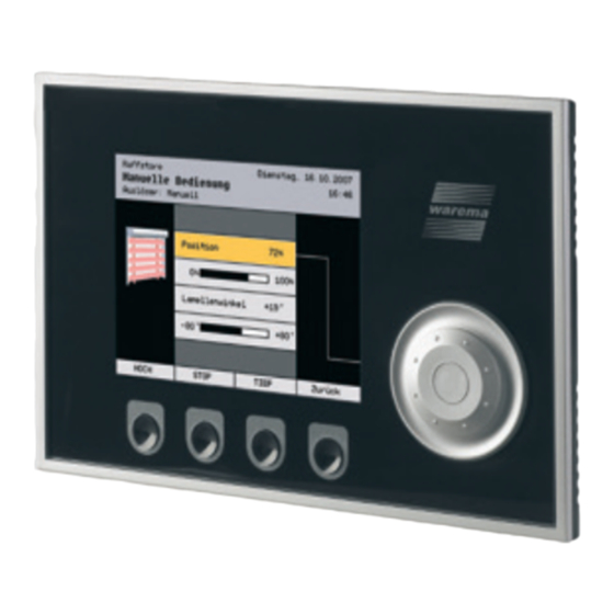 WAREMA climatronic 2.0 Anleitung