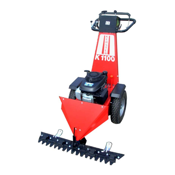 Kersten K 1100 Betriebsanleitung