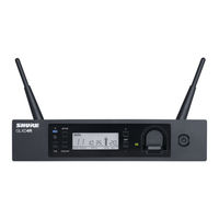 Shure GLXD4R+ Bedienungsanleitung