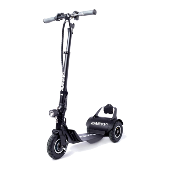 Longway E-Mobility Carvy Bedienungsanleitung