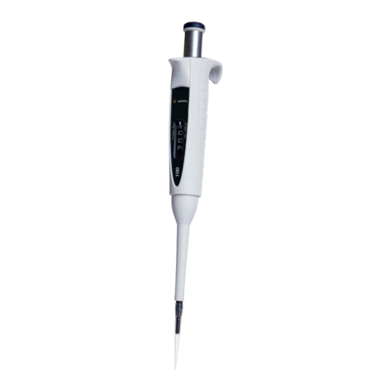 Sartorius Proline Plus Bedienungsanleitung