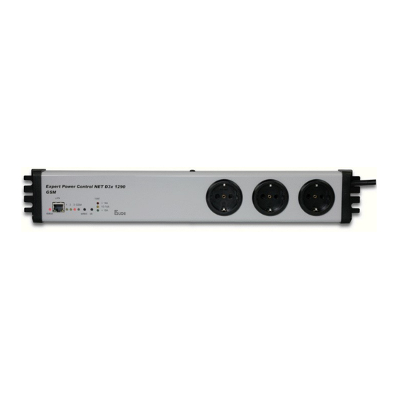 Gude Expert Power Control 1290 GSM Benutzerhandbuch