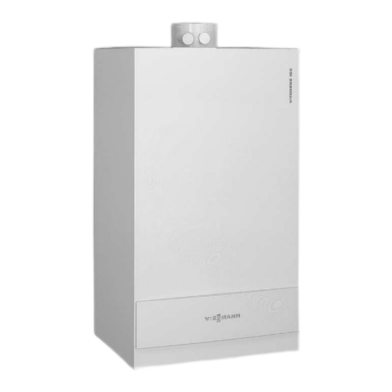 Viessmann VITODENS 100-W Bedienungsanleitung