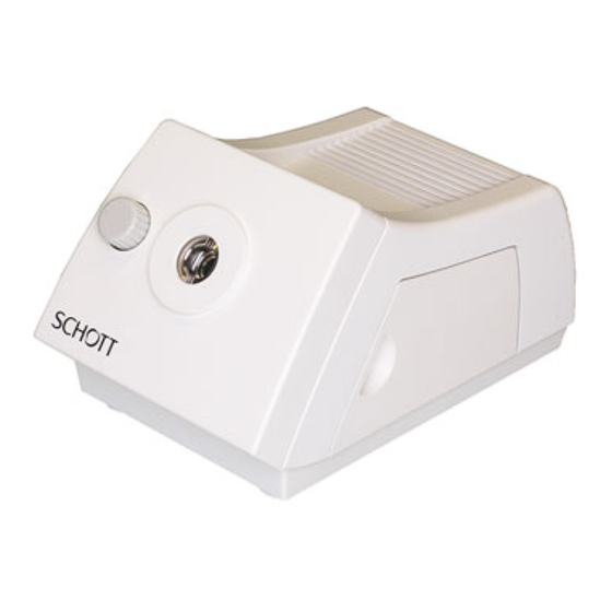 SCHOTT KL 200 Gebrauchsanweisung