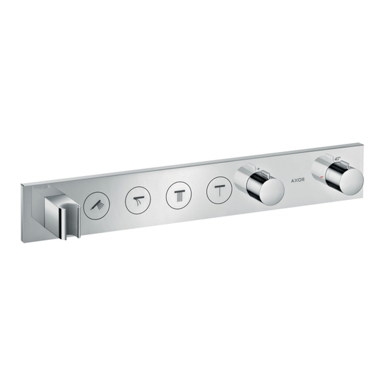 Axor Select 18915000 Montageanleitung