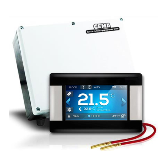 Gema CONTROL 850 Bedienungsanleitung