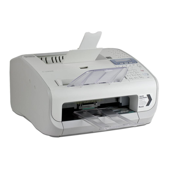 Canon FAX-L160 Referenzhandbuch
