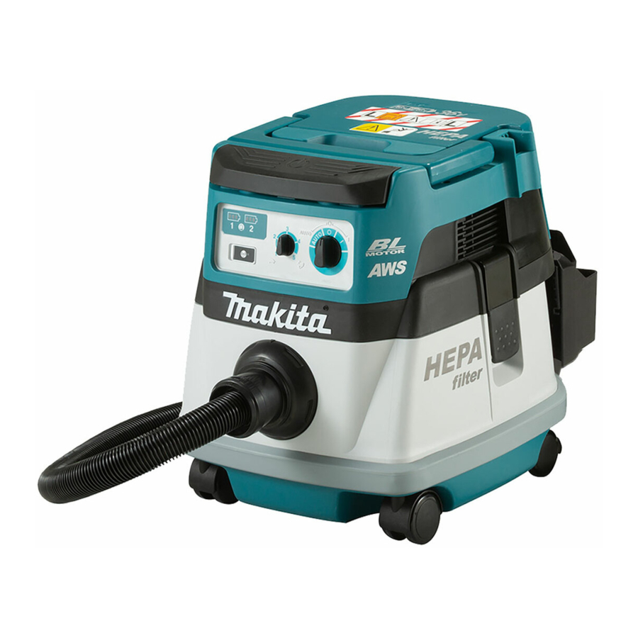 Makita DVC867L Betriebsanleitung