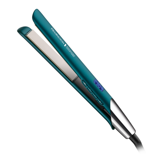 Remington Advanced Coconut Therapy S8648 Handbücher