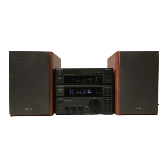 Sony MHC-3500 Bedienungsanleitung