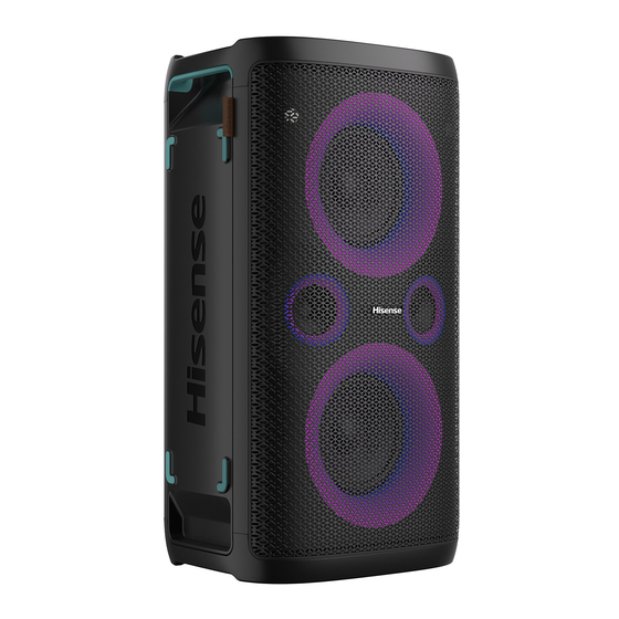 Hisense Party Rocker One Plus Kurzanleitung