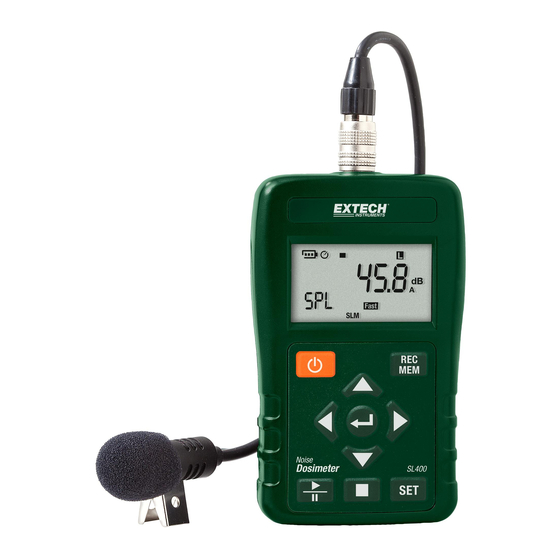 Extech Instruments SL400 Bedienungsanleitung