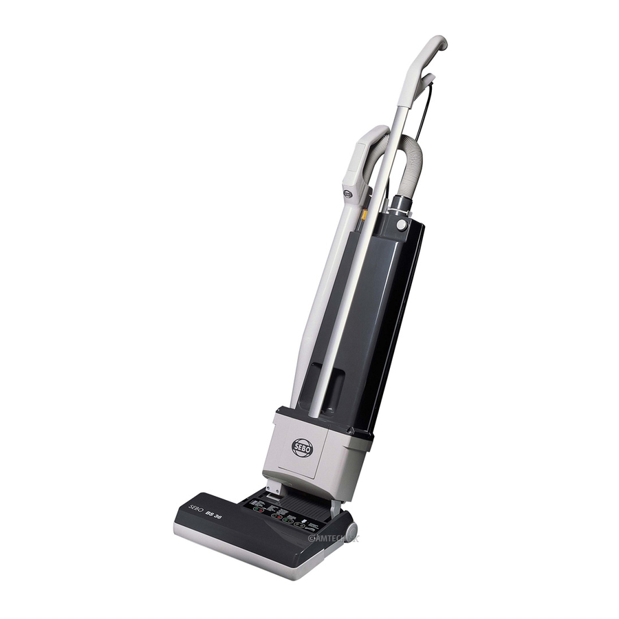 Sebo BS 36 Gebrauchsanweisung