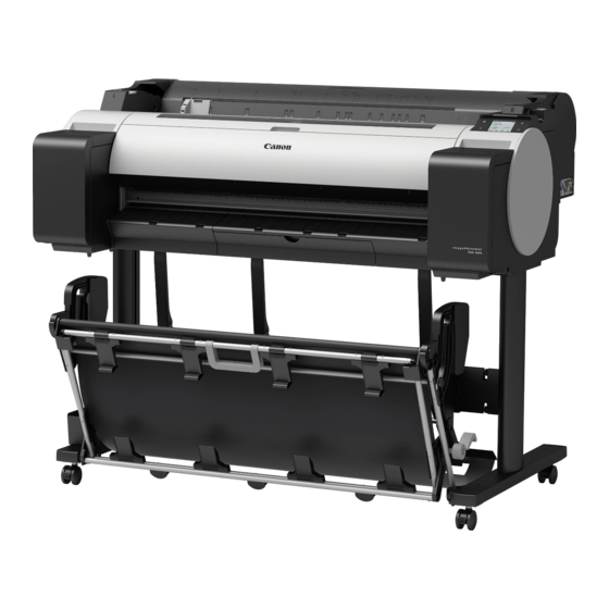 Canon imagePROGRAF TM-305 Kurzanleitung