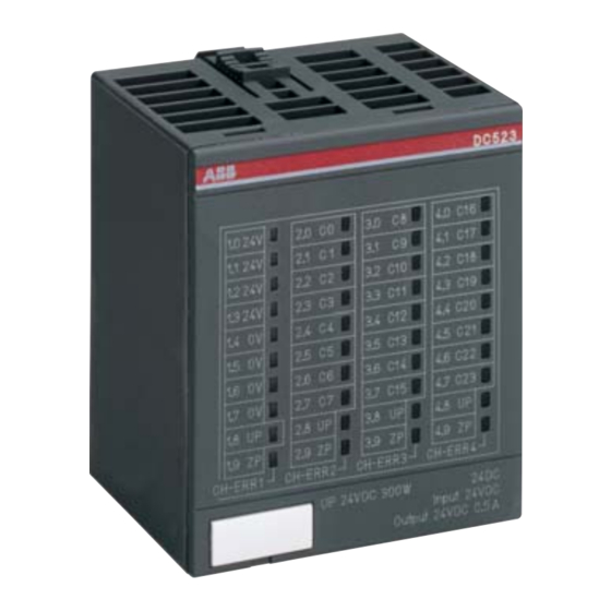 ABB DC523 Montageanweisung
