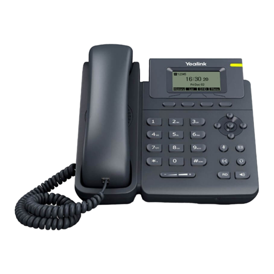 Yealink SIP-T19 E2 Kurzanleitung