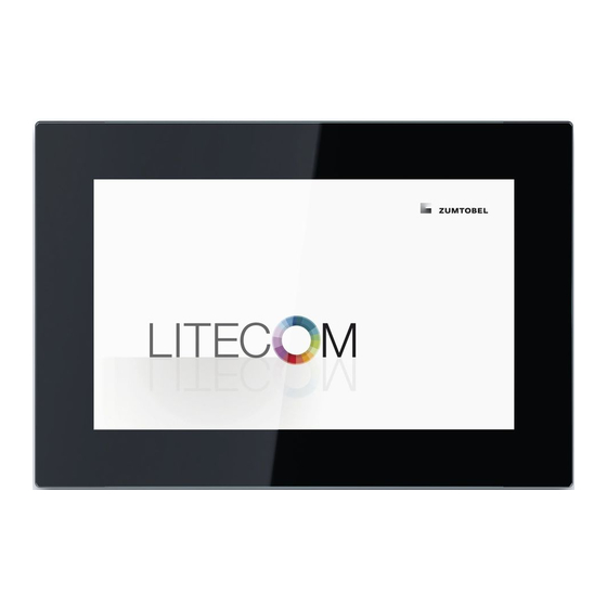 Zumtobel LITECOM-Touchpanel TCI Informationen