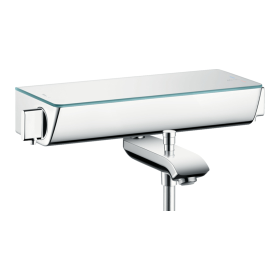 HANSGROHE Ecostat Select 13161000 Gebrauchsanleitung, Montageanleitung