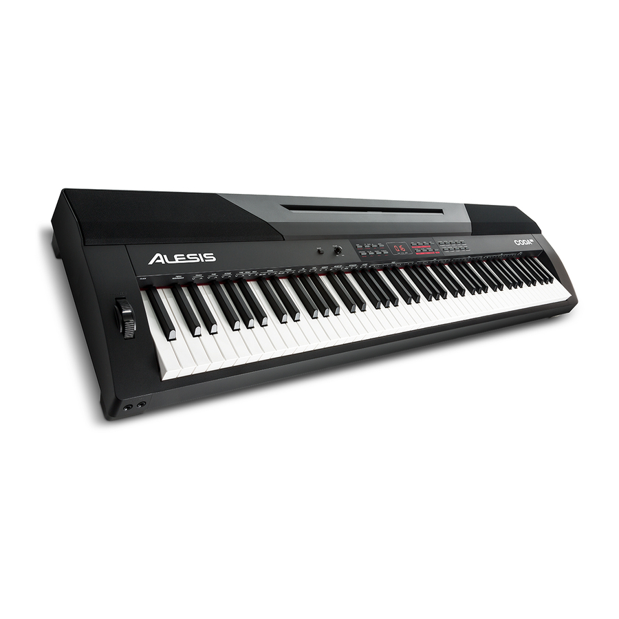 Alesis CODA PRO Benutzerhandbuch