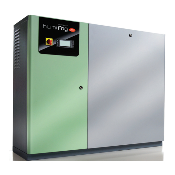 Carel humiFog multizone Technisches Handbuch