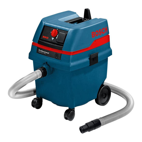 Bosch GAS 25 L SFC Professional Handbücher