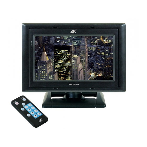 ESX VISION VM701S Bedienungsanleitung