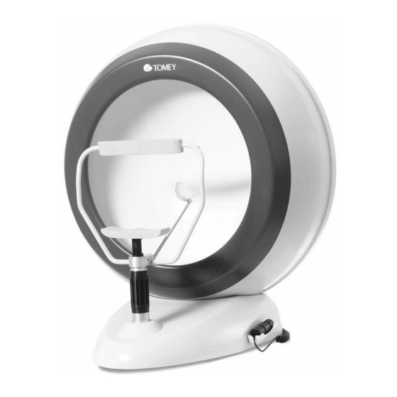 Tomey AP-1000 Bedienungsanleitung