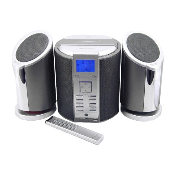 SOUNDMASTER DISC 3800 MP-3 Bedienungsanleitung