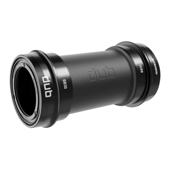 SRAM DUB BB30 Bedienungsanleitung