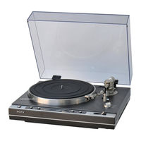 Sony PS-X60 Bedienungsanleitung