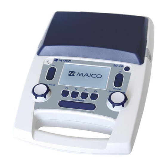 Maico MA 28 Benutzerhandbuch