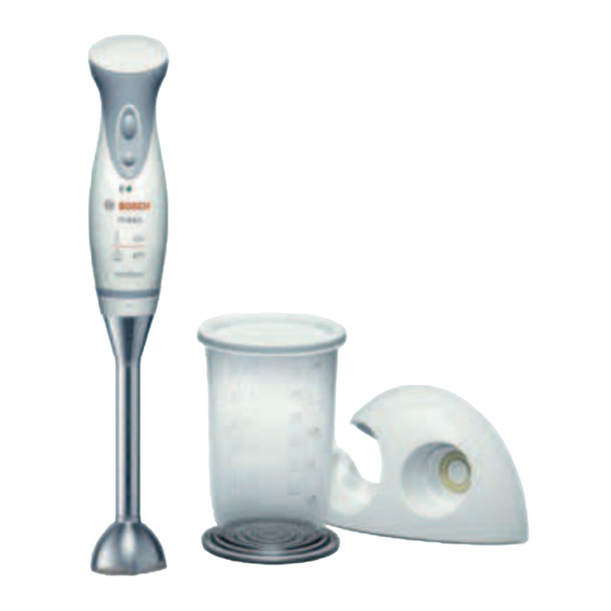 Bosch MSM6A Gebrauchsanleitung