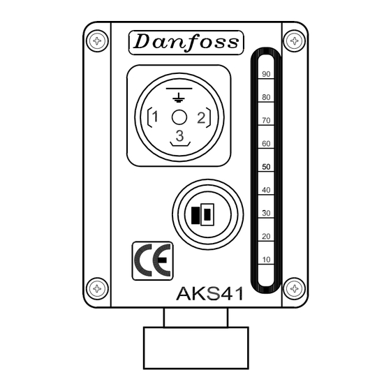 Danfoss AKS 41 Bedienungsanleitung