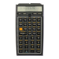 HP 41 Bedienungsanleitung