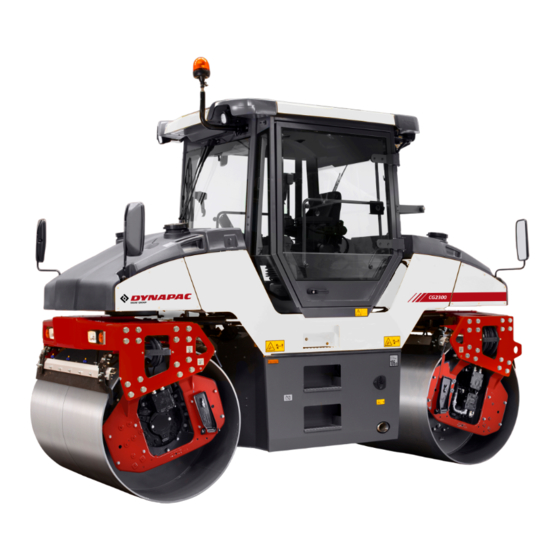 Atlas Copco Dynapac CG2300 Bedienungshandbuch