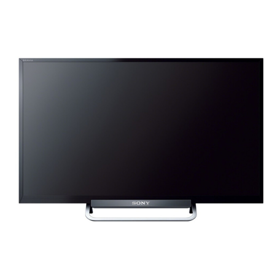 Sony BRAVIA KDL-50W65xA Serie Referenzleitfaden