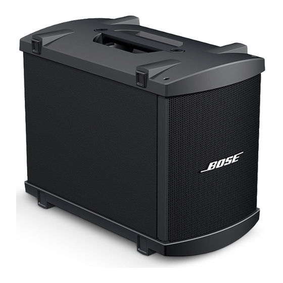Bose B1 Installationsanleitung