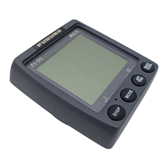 Furuno FI-50 Bedienungsanleitung